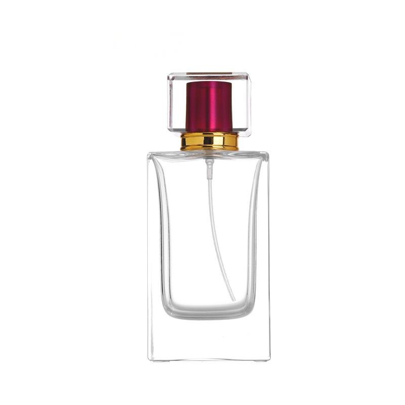 Wholesale 75ml Square Glass Perfume Bottle